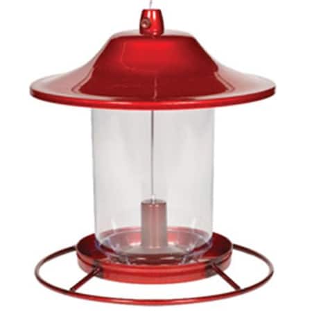 Woodstream Wildbird Woodstream Wildbird 683950 Panorama Feeder - Red; 2 lbs. 683950